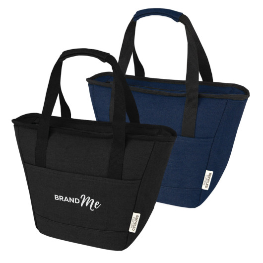 Branded Recycled Canvas Cooler Totes